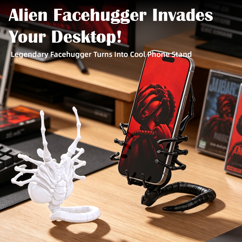 Office Tech Setup - Supporto per telefono Sci-Fi compatibile con