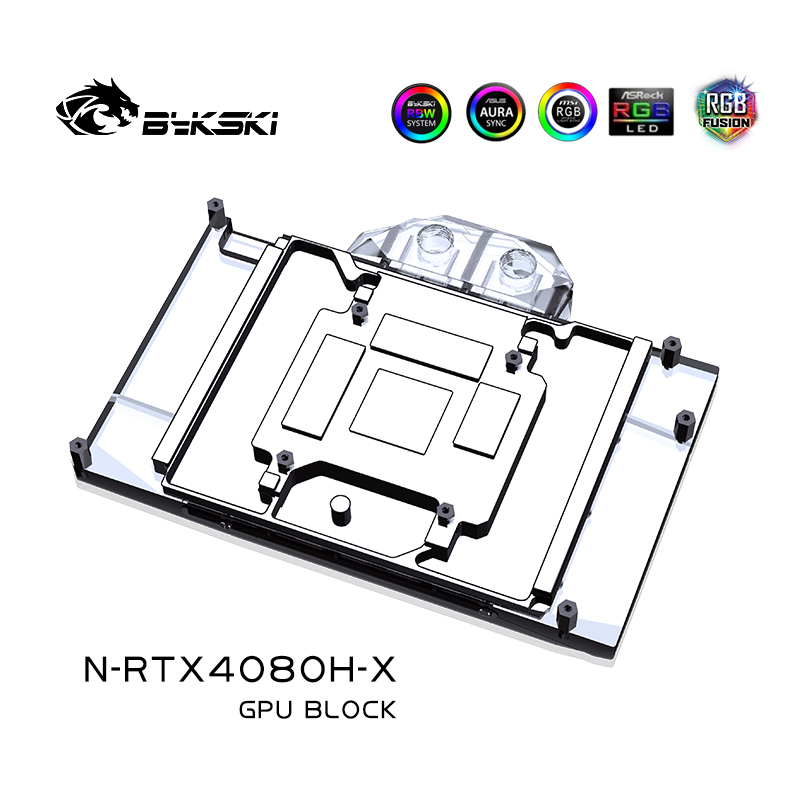 Nvidia Vga Rtx 4080 - Water Block GPU Bykski per NVIDIA