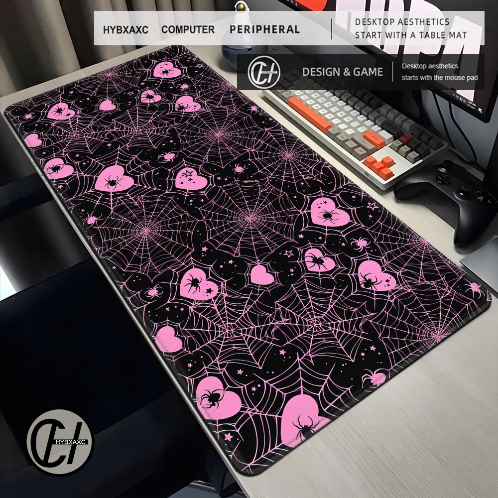 Office Tech Setup - Tappetino per Scrivania 90x40 con Cuori