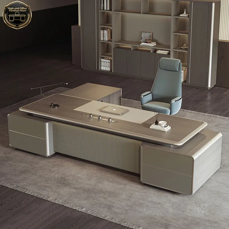 Office Tech Setup - Tavolo da Gaming a L per