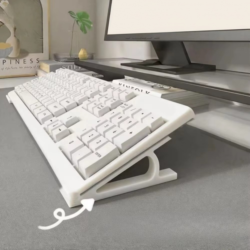 Office Technology - Supporto ergonomico per tastiera da 2