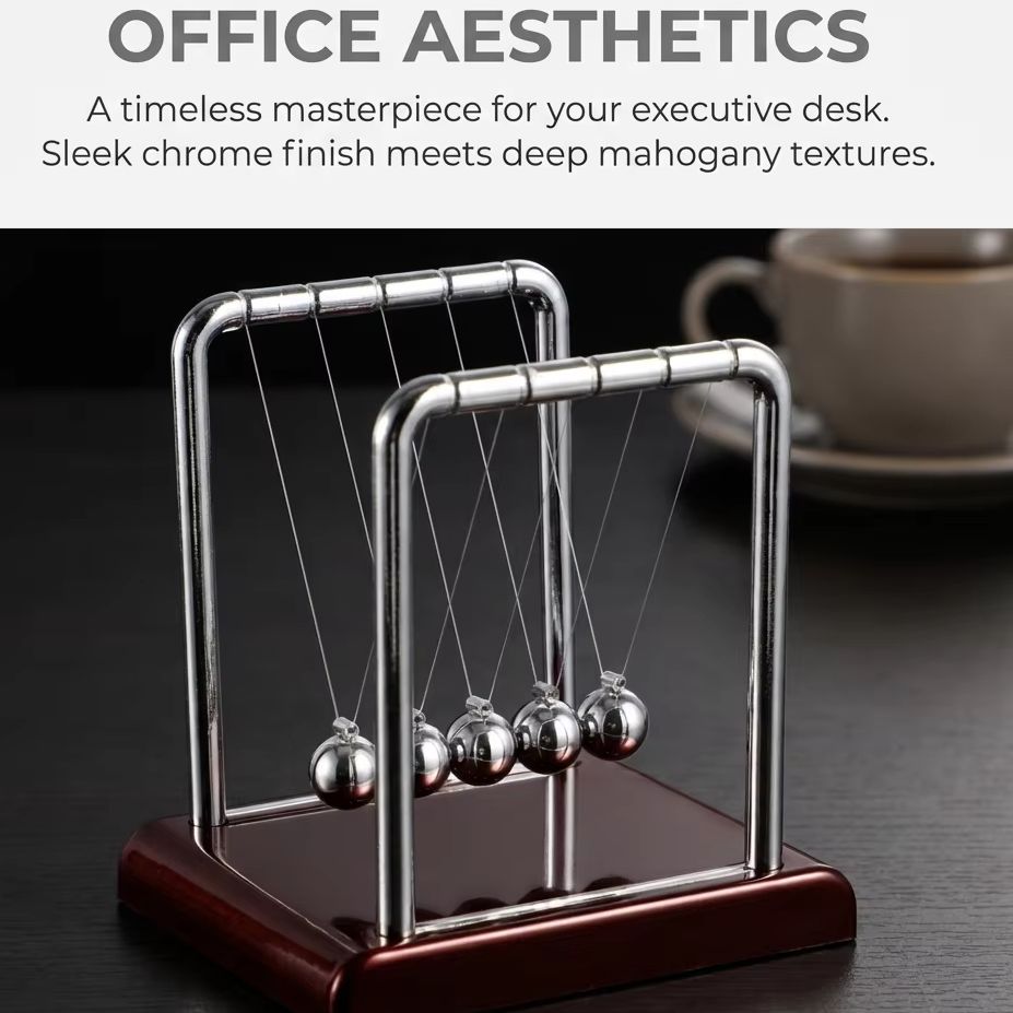 Office Technology - Culla di Newton, Pendolo a Sfere,