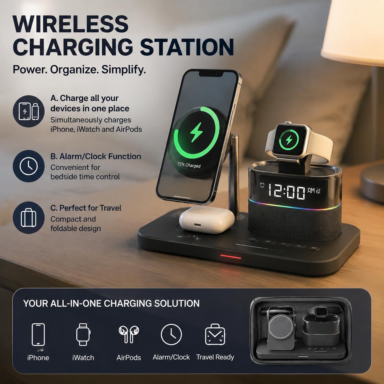 Stazione di Ricarica Wireless  - Office Technology recensione e prezzo