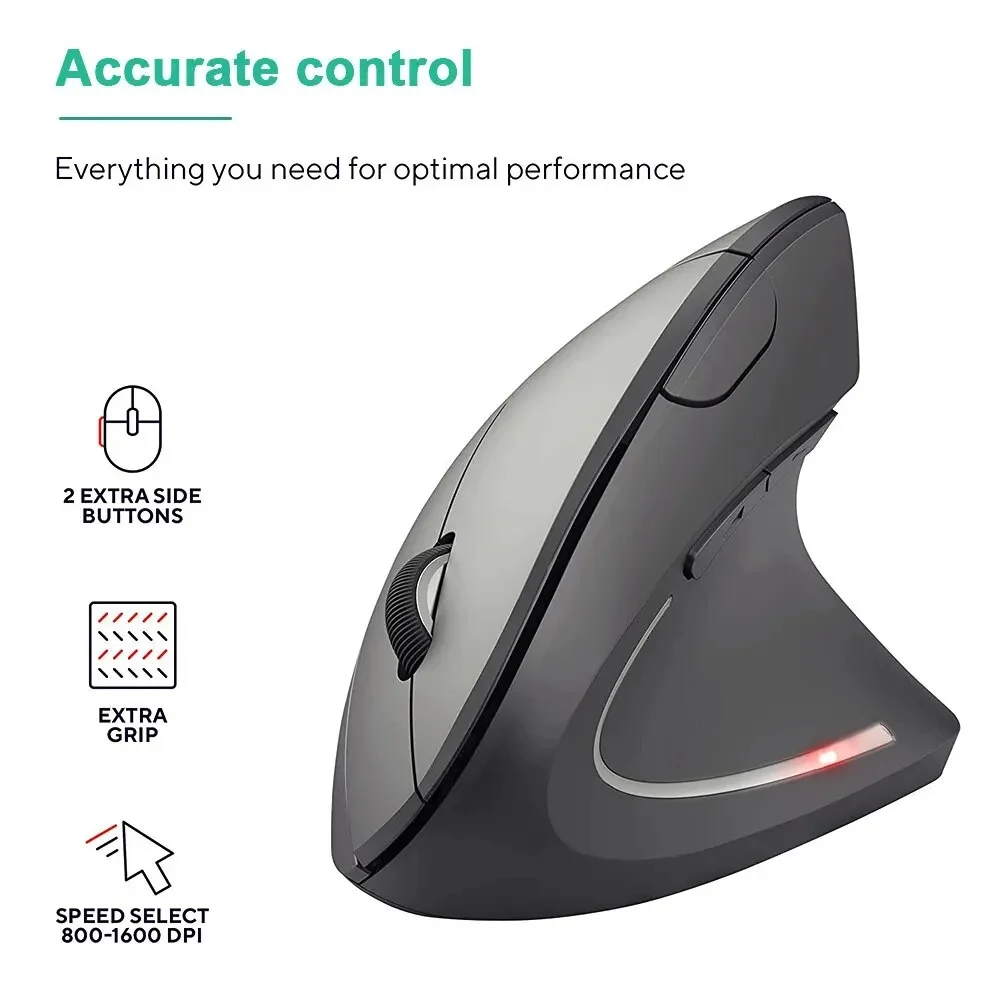 Mouse verticale Mouse ottico w - Ergonomic Mouse Vertical recensione e prezzo