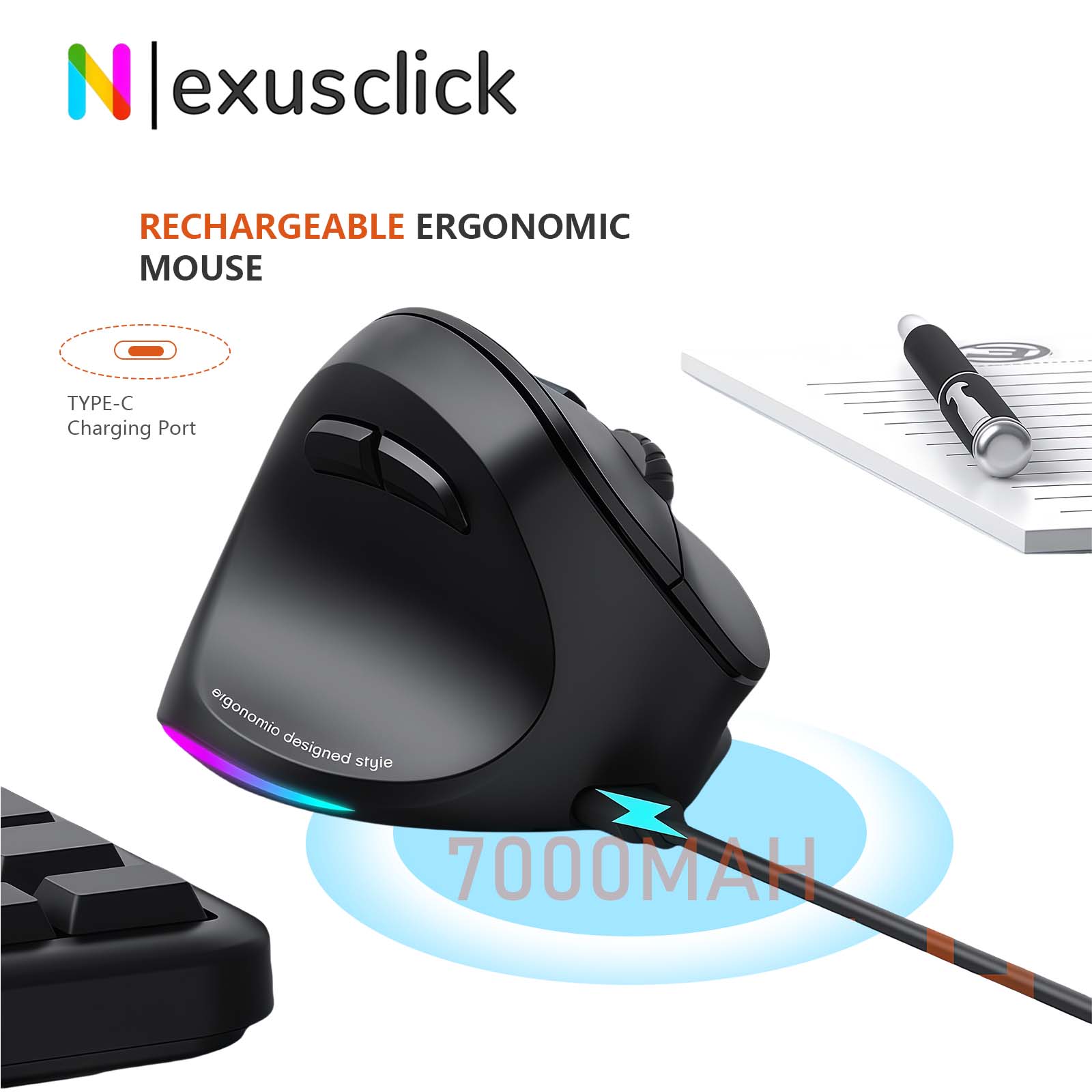 Mouse Verticale Ergonomico Wir - Ergonomic Mouse Vertical recensione e prezzo