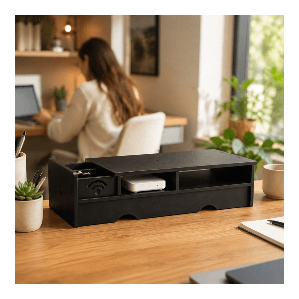 Scatola Nera Opaca per Router  - Office Tech Setup recensione e prezzo