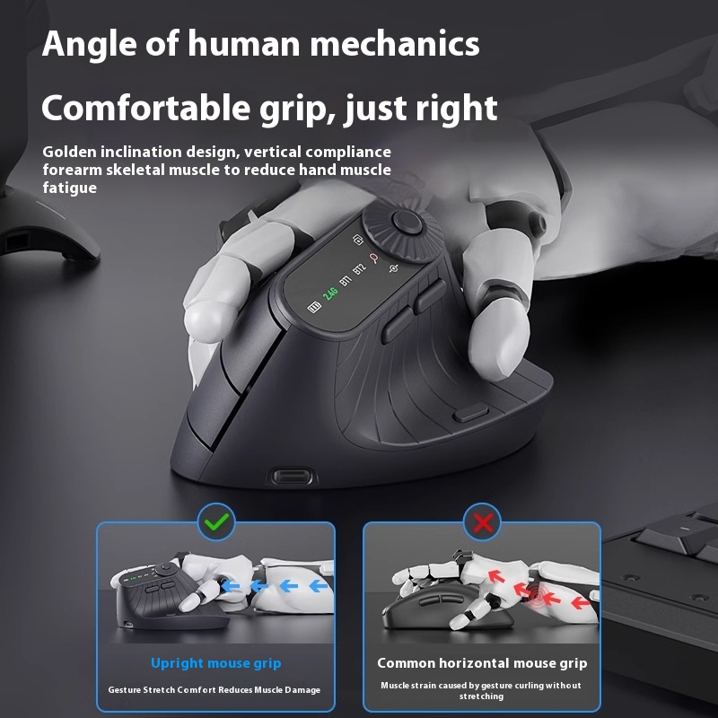 Mouse da gioco Monster M2 PRO  - Ergonomic Mouse Vertical recensione e prezzo