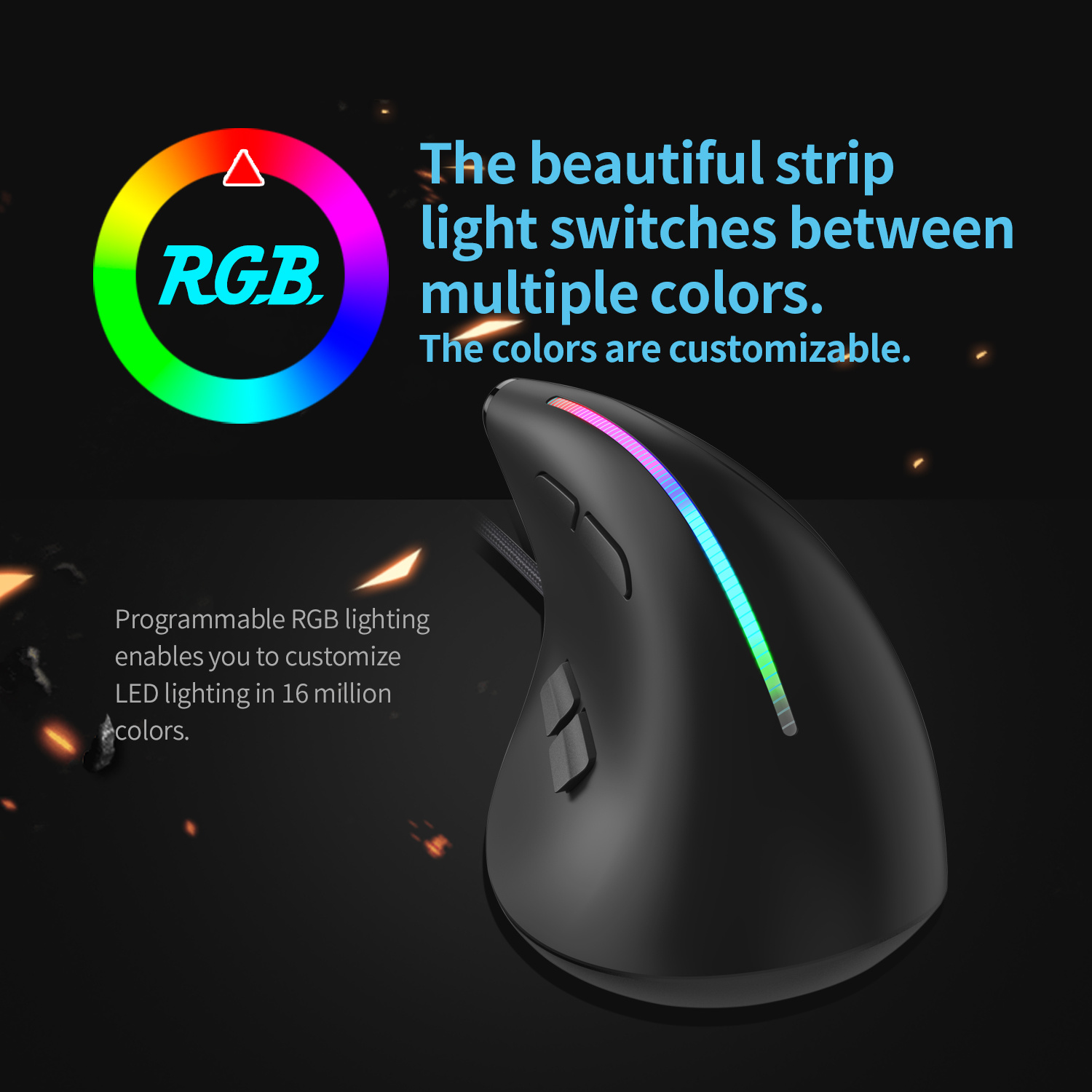 Mouse da gioco cablato JOMAA M - Ergonomic Mouse Vertical recensione e prezzo