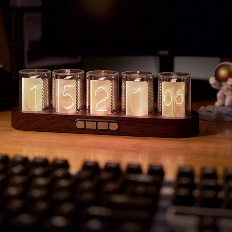 Orologio a tubo LED Nixie RGB  - Office Tech Setup recensione e prezzo