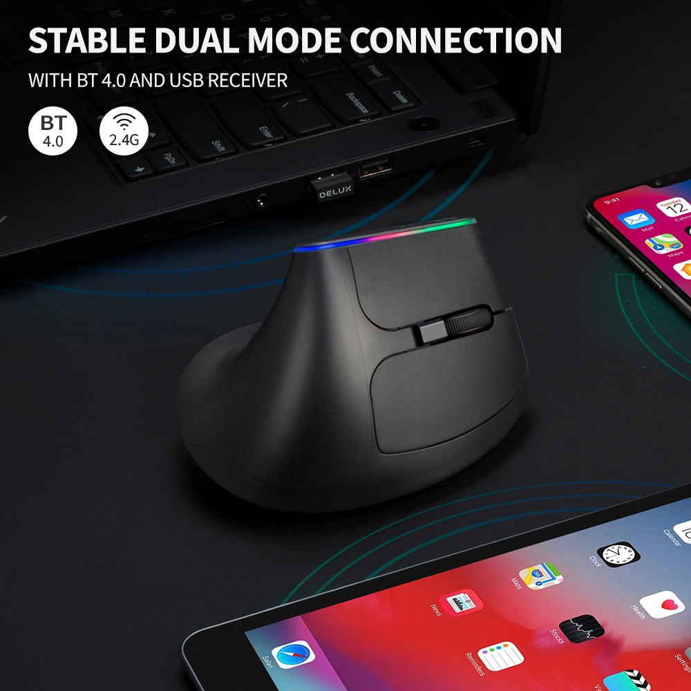 Mouse verticale ergonomico Del - Ergonomic Mouse Vertical recensione e prezzo